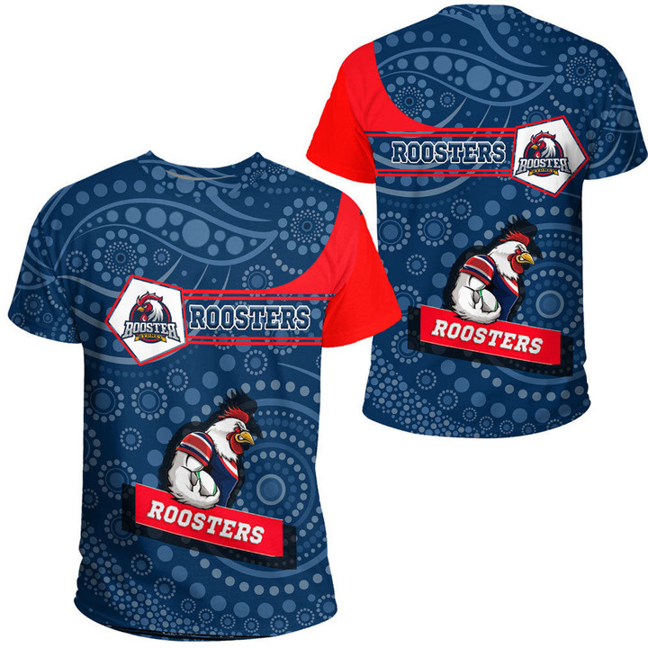 Love New Zealand Clothing - Sydney Roosters Simple Style T-shirt A35 | Love New Zealand