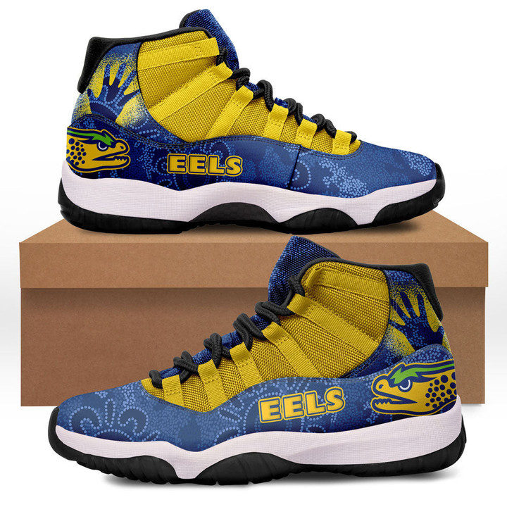 Parramatta Eels Indigenous Special Sneakers J.11 A31 | Rugbylife.co
