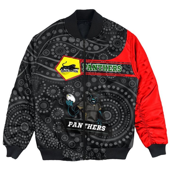 Love New Zealand Clothing - Penrith Panthers Simple Style Bomber Jackets A35 | Love New Zealand