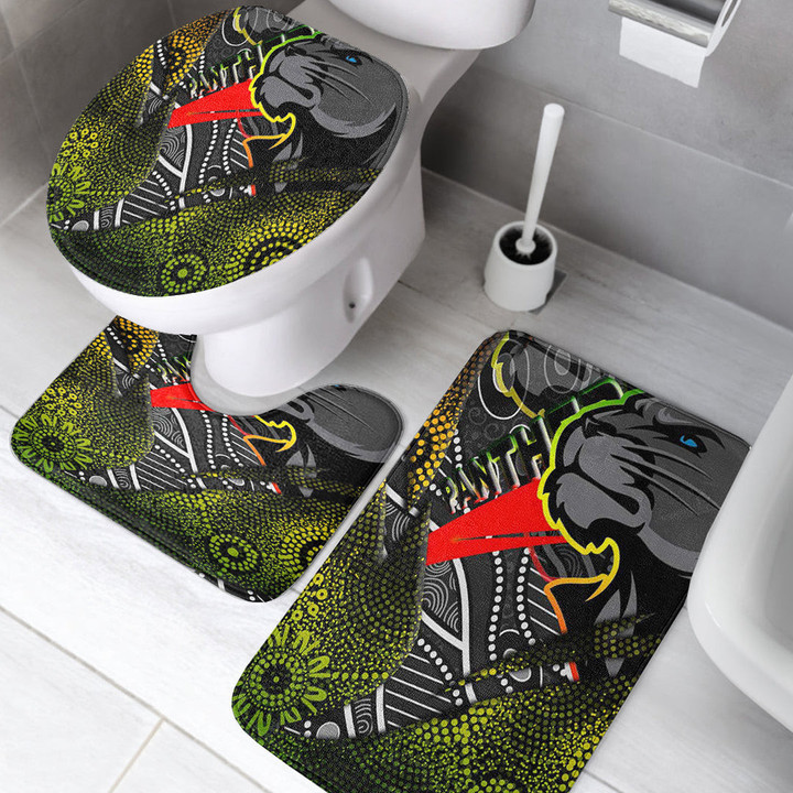 Love New Zealand Bathroom Set - Penrith Panthers Aboriginal Bathroom Set | africazone.store
