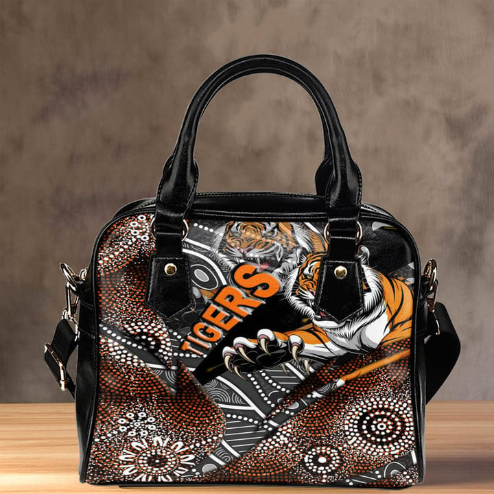 Love New Zealand Shoulder Handbag - West Tigers Aboriginal Shoulder Handbag | africazone.store
