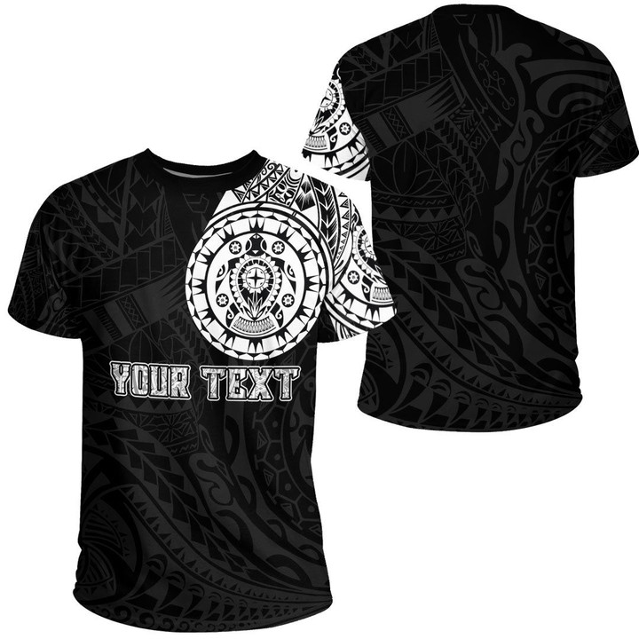 LoveNewZealand Clothing - (Custom) Polynesian Tattoo Style Turtle T-Shirt A7 | LoveNewZealand