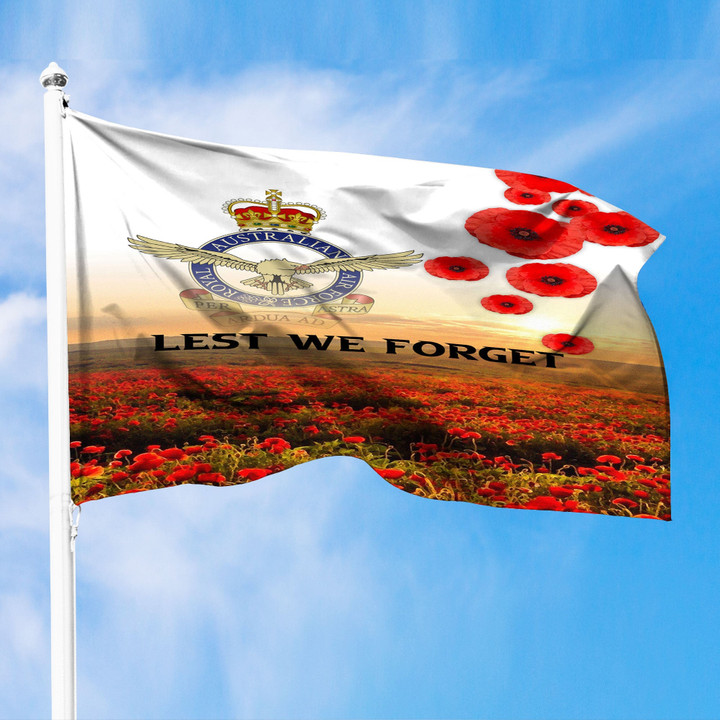 1sttheworld Flag - Anzac Day Australian Air Force Premium Flag A31