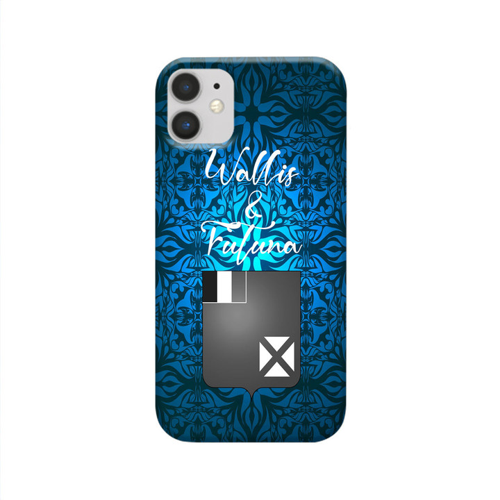 Love New Zealand Phone Case - Wallis And Futuna Polynesian Cyan Phone Case A35