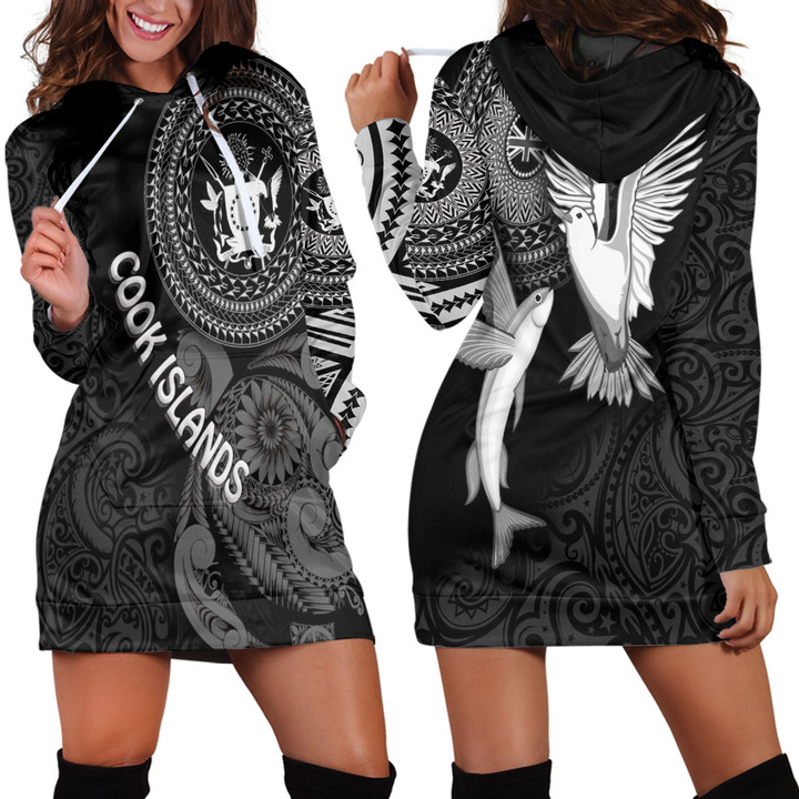 Love New Zealand Clothing - Cook Polynesia - Hoodie Dress A95 | Love New Zealand