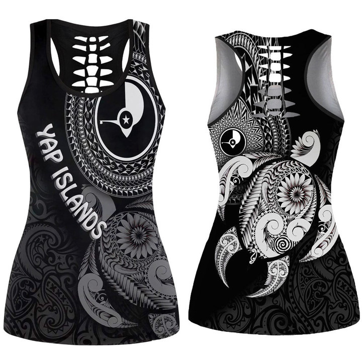 Love New Zealand Clothing - Yap Islands Polynesia - Hollow Tank Top A95 | Love New Zealand