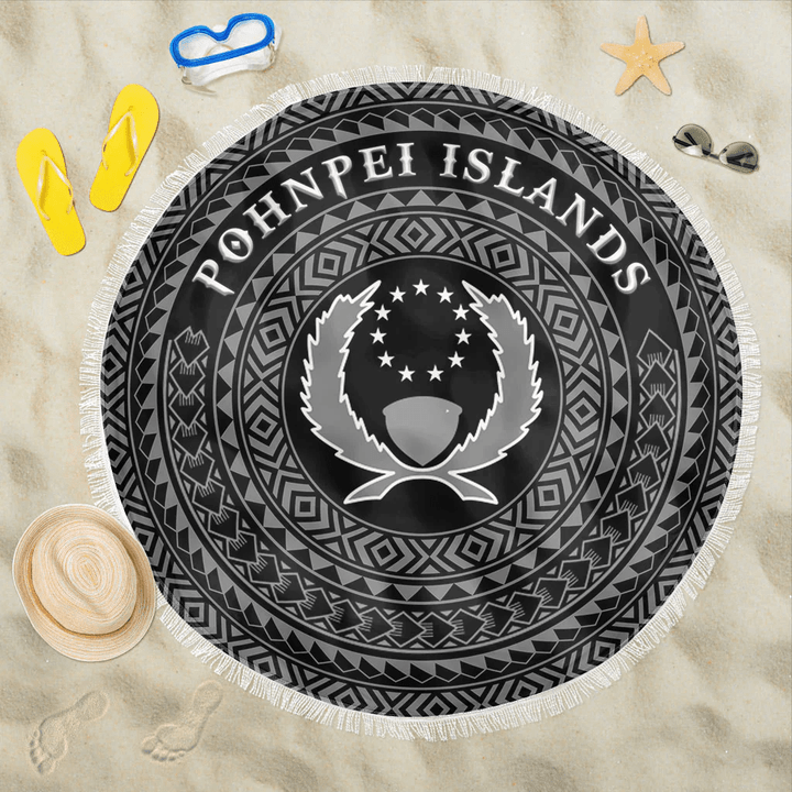 1sttheworld Beach Blanket - Pohnpei Islands A95