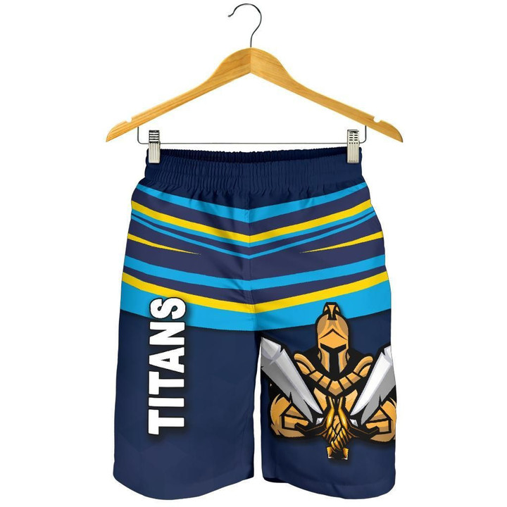 Gold Coast Men Shorts Titans Gladiator - Full Navy K8 | Lovenewzealand.co