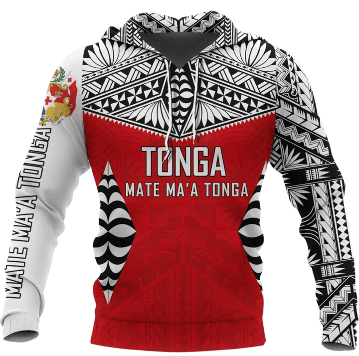 Love New Zealand Clothing - Tonga Hoodie Mate Ma'a Tonga A7