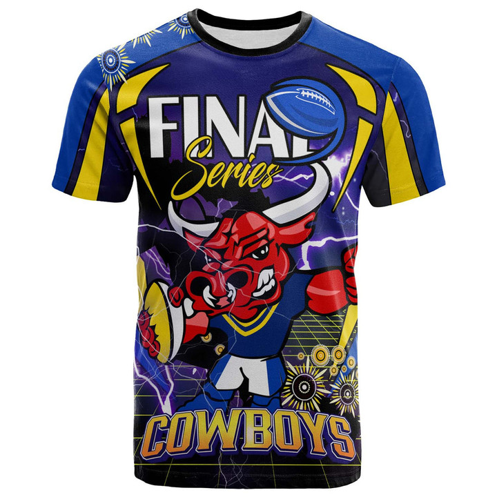 Australia North Queensland T-shirt - Custom Final Series Champions Australia North Queensland Player And Number 2023