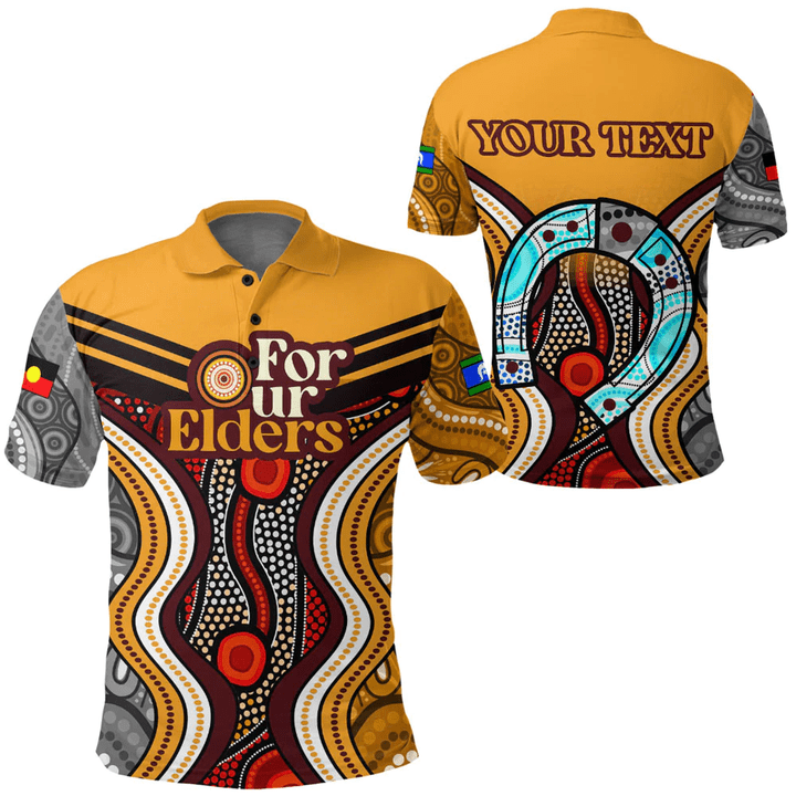 For Our Elders NAIDOC Week 2023 Polo Shirts A35 | Love New Zealand