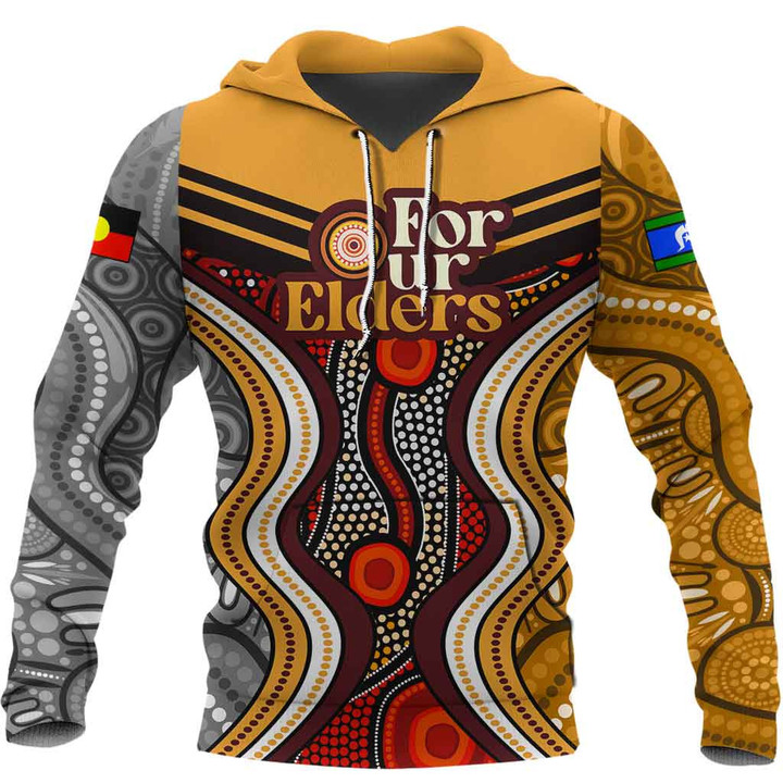 Love New Zealand Clothing (Custom) - For Our Elders NAIDOC Week 2023 Hoodie A35