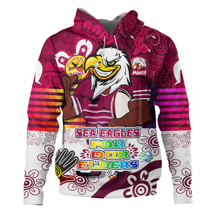 Sydney's Northern Beaches Hoodie - Custom Go Mighty Manly National NAIDOC Week For Our Elders 2023