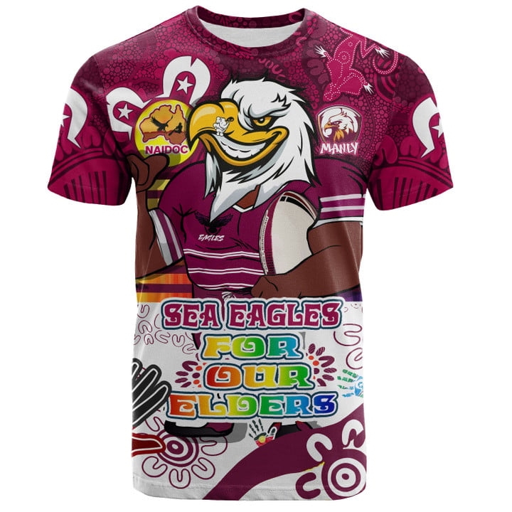 Sydney's Northern Beaches T-Shirt - Custom Go Mighty Manly National NAIDOC Week For Our Elders 2023