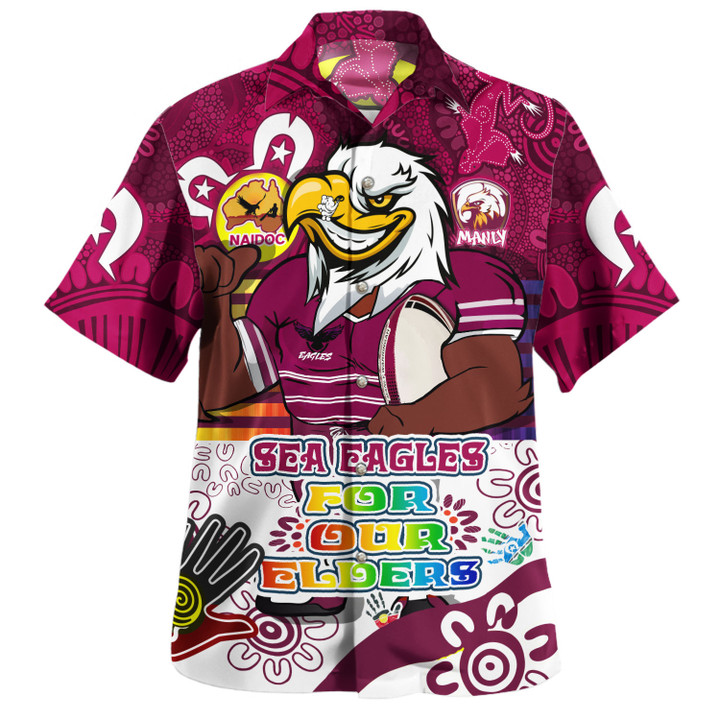 Sydney's Northern Beaches Hawaiian Shirt - Custom Go Mighty Manly National NAIDOC Week For Our Elders 2023