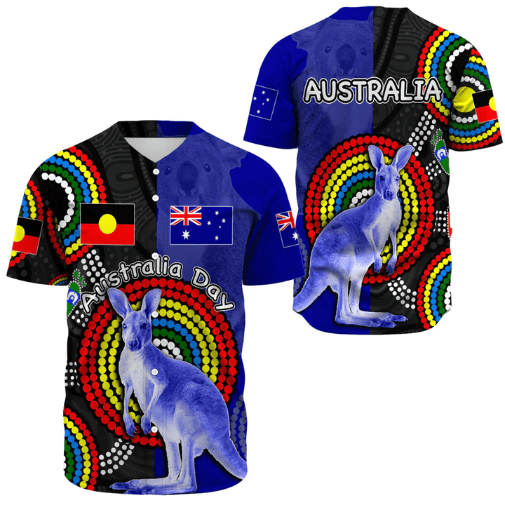 Australia Aboriginal and Naidoc Baseball Jerseys A35 | Love New Zealand