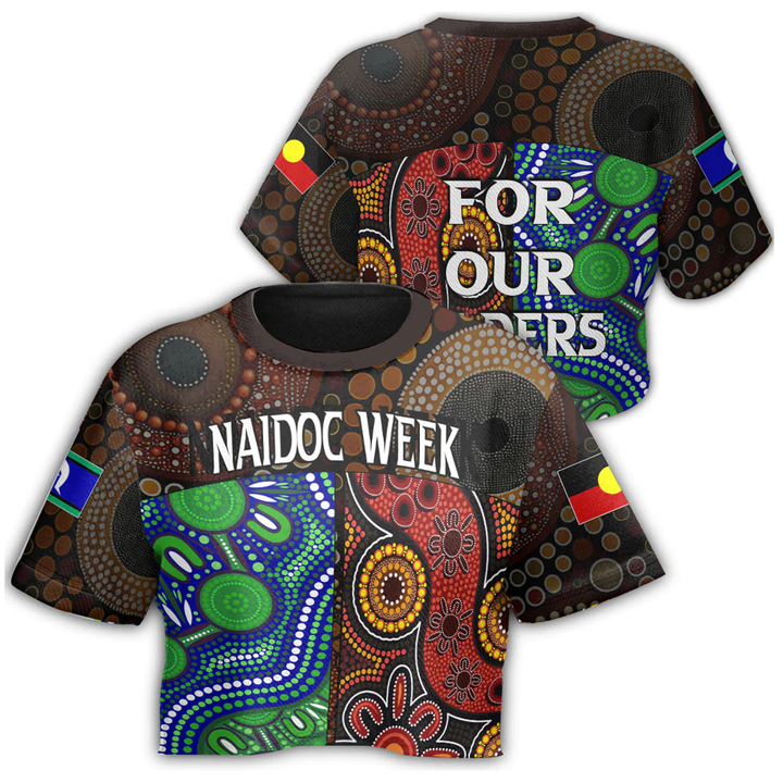 The Union Naidoc Week 2023 For Our Elders Croptop T-shirt A31 | Love New Zealand