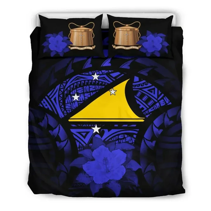 Alohawaii Bedding Set - Cover and Pillow Cases Tokelau Hibiscus | Alohawaii.co