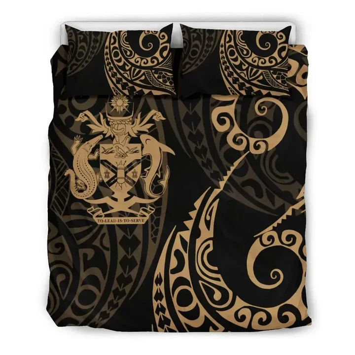 Alohawaii Bedding Set - Cover and Pillow Cases Solomon Islands - Tattoo Style  | Alohawaii.co