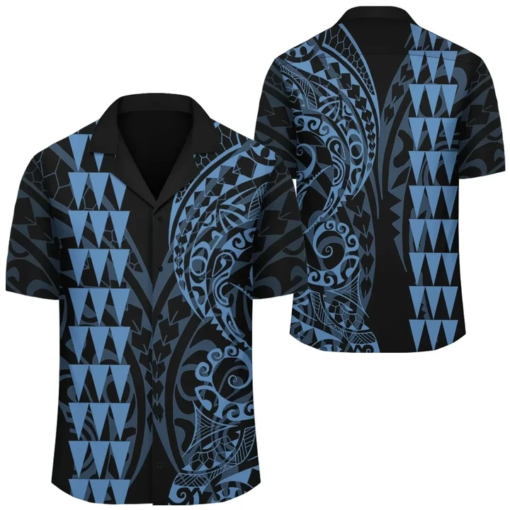 Kakau Polynesian Tribal Hawaiian Shirt - AH - J6 - Alohawaii