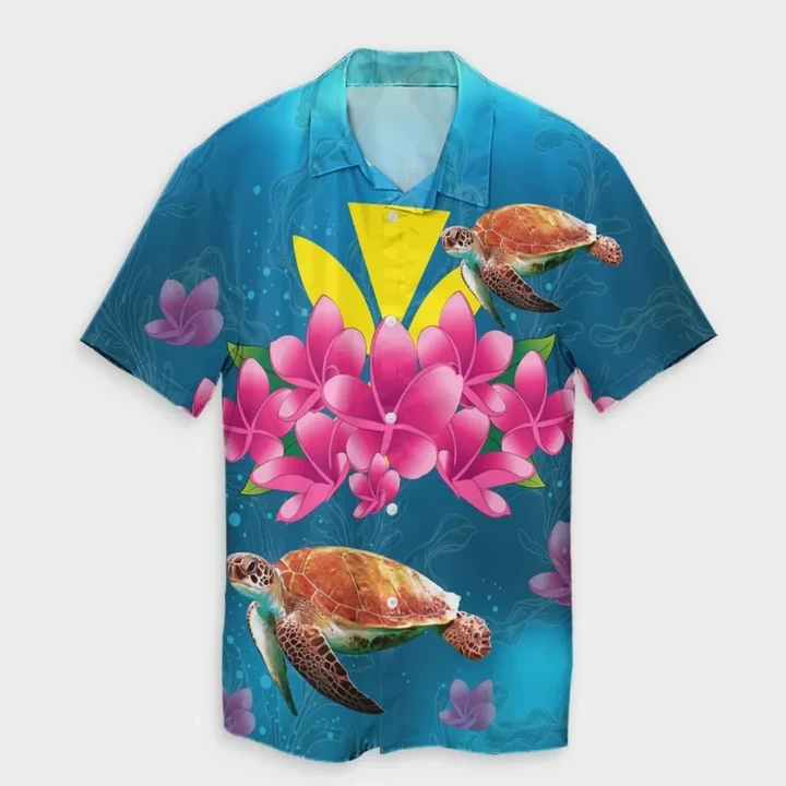 Alohawaii Shirt - Hawaiian Plumeria Kanaka Turtle Sea Polynesian Hawaiian Shirt