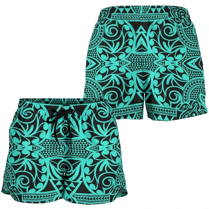 Alohawaii Short - Hawaii Ladies Shorts, Tribal Turtle Women's Shorts | Alohawaii.co