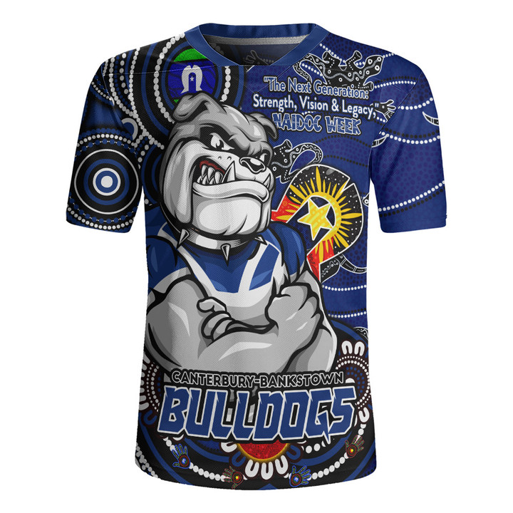 Canterbury-Bankstown Bulldogs NRL Rugby Jersey Spirit Of NAIDOC Series 2025 NH24