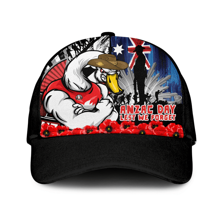 Sydney Swans Cap Anzac Day Honor United In Spirit NH24 | Lovenewzealand.co