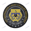 1st Battalion, 101st Cavalry Regiment - SUV Tire Cover - Spare Tire Cover For Car - Camper Tire Cover - LX1 - US