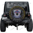 501st Parachute Infantry Regiment - SUV Tire Cover - Spare Tire Cover For Car - Camper Tire Cover - LX1 - US