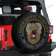 534th Signal Company - SUV Tire Cover - Spare Tire Cover For Car - Camper Tire Cover - LX1 - US