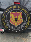 1st Battalion, 39th Field Artillery Regiment - SUV Tire Cover - Spare Tire Cover For Car - Camper Tire Cover - LX1 - US
