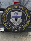 1st Battalion, 325th Airborne Infantry Regiment - SUV Tire Cover - Spare Tire Cover For Car - Camper Tire Cover - LX1 - US
