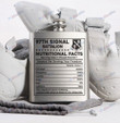 97th Signal Battalion - Steel Hip Flask - WI2 - US