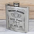 Personalized USS Ponce (LPD-15) - Steel Hip Flask - WI1- US