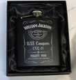 Personalized USS Cowpens (CVL-25) - Steel Hip Flask - WI1- US