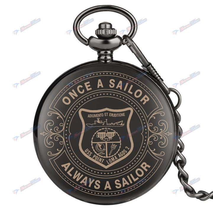 USS Point Loma (AGDS-2) - Pocket Watch - DH2 - US