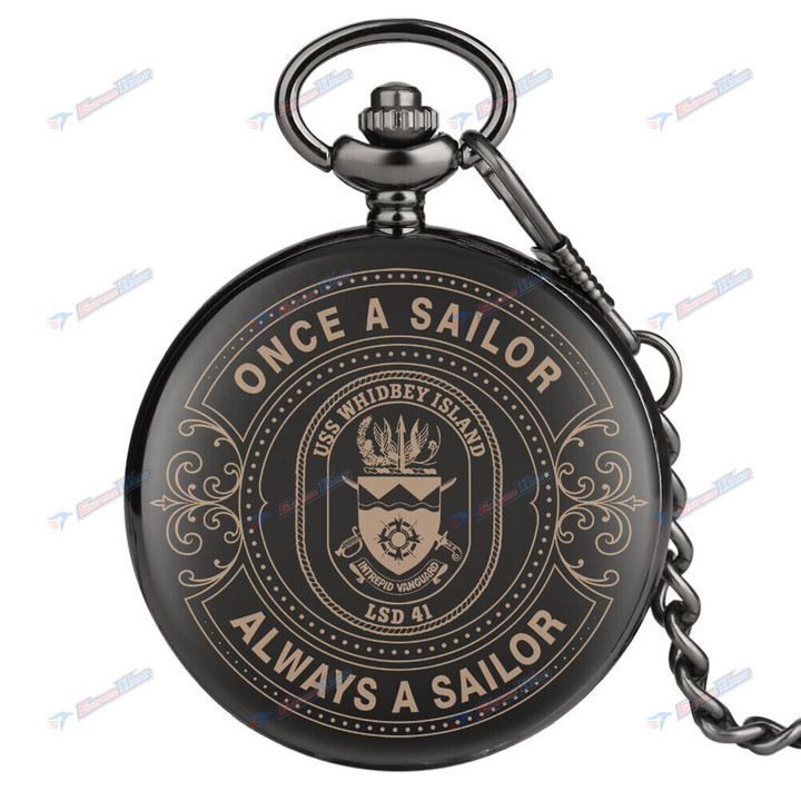 USS Whidbey Island (LSD-41) - Pocket Watch - DH2 - US