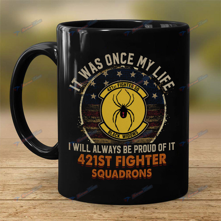421st Fighter Squadron - Mug - CO1 - US