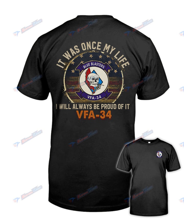 VFA-34 - Men's Shirt - 2 Sided Shirt - PL8 -US