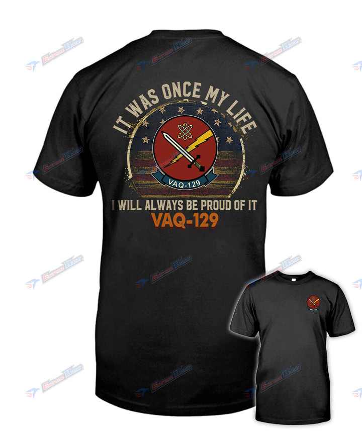 VAQ-129 - Men's Shirt - 2 Sided Shirt - PL8 -US