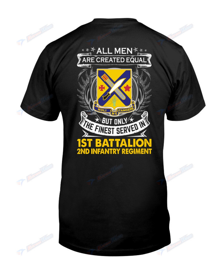 1st Battalion, 2nd Infantry Regiment - T-Shirt - TS1 - US