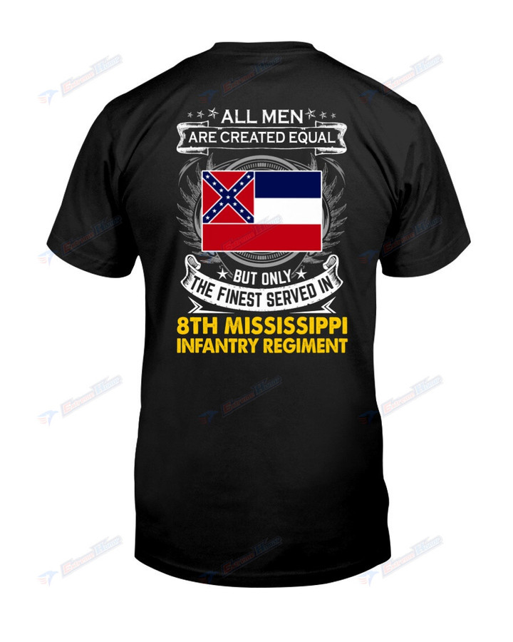 8th Mississippi Infantry Regiment - T-Shirt - TS1 - US