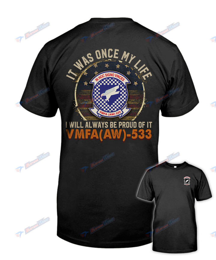 VMFA(AW)-533 - Men's Shirt - 2 Sided Shirt - PL8 -US