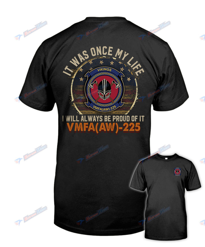 VMFA(AW)-225 - Men's Shirt - 2 Sided Shirt - PL8 -US