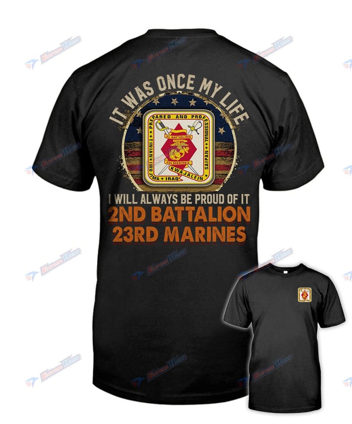 2nd Battalion, 23rd Marines - Men's Shirt - 2 Sided Shirt - PL8 -US