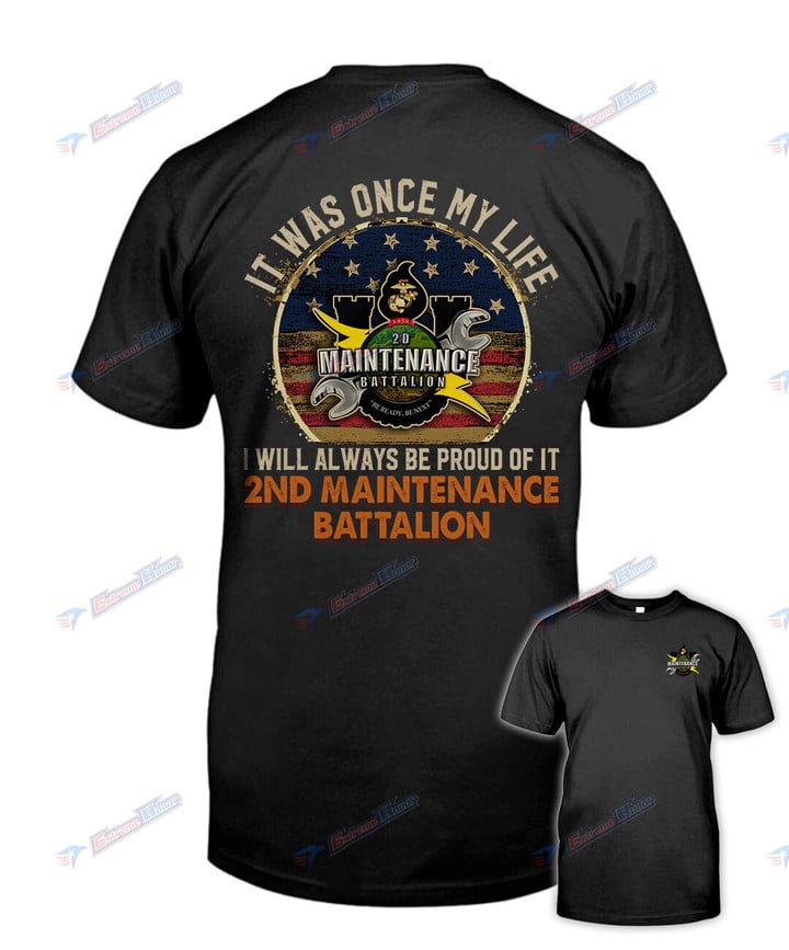 2nd Maintenance Battalion - Men's Shirt - 2 Sided Shirt - PL8 -US
