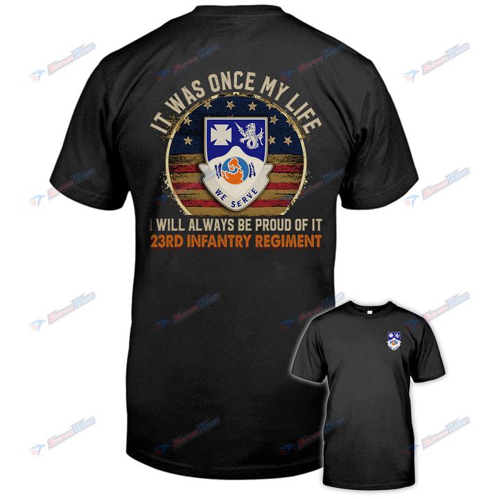23rd Infantry Regiment - Men's Shirt - 2 Sided Shirt - PL8 -US