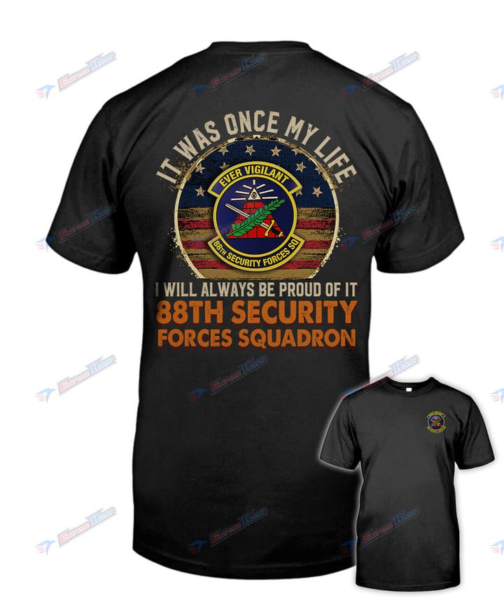 88th Security Forces Squadron - Men's Shirt - 2 Sided Shirt - PL8 -US