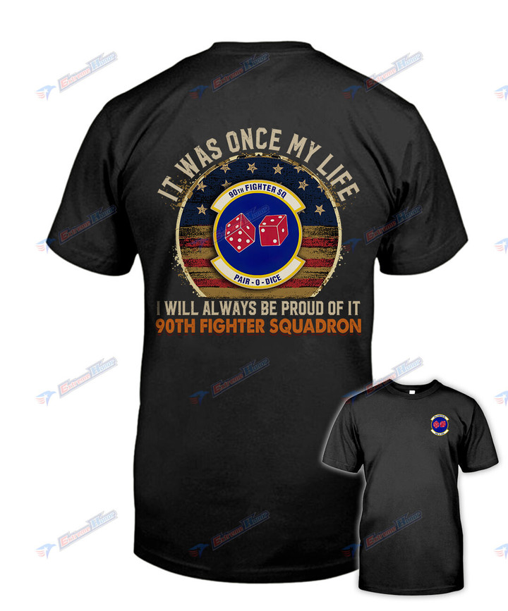 90th Fighter Squadron - Men's Shirt - 2 Sided Shirt - PL8 -US